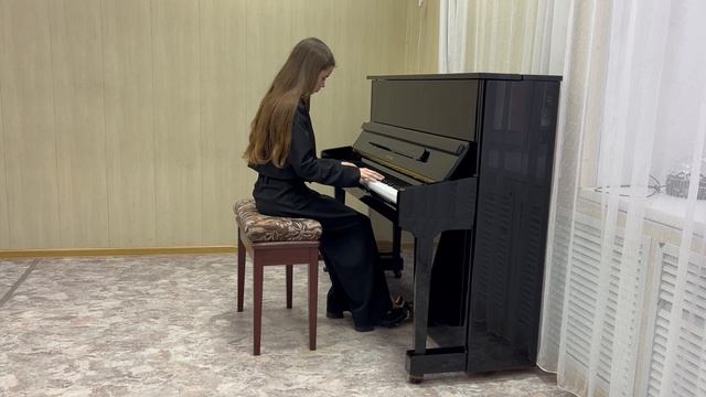 К.Черни «Этюд» Черкасова Кристина