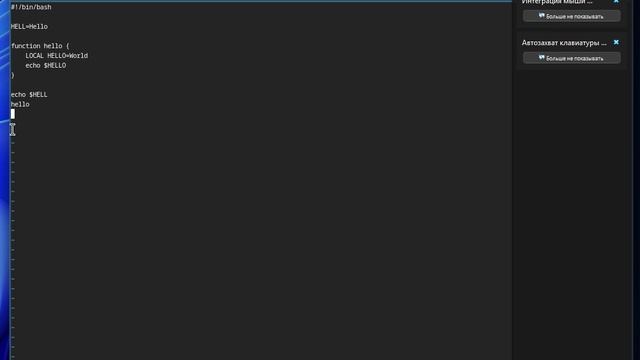 Скринкаст выполнение лабораторной работе №10