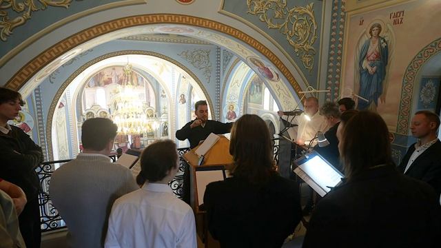 Задостойник Пасхи «Ангел вопияше» (греческий распев)