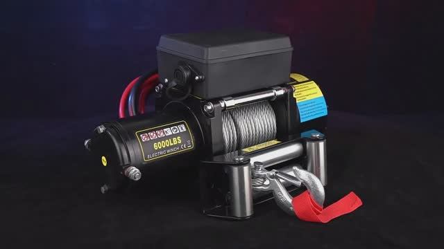 Лебедка электрическая Electric Winch, 6000 Lbs / 2720 кг