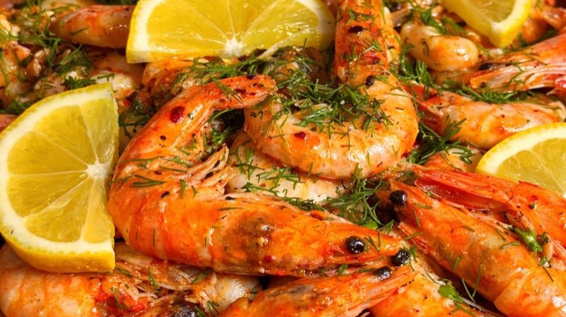 Креветки в аэрогриле🦐