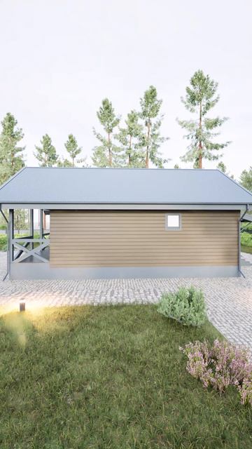 каркасный дом