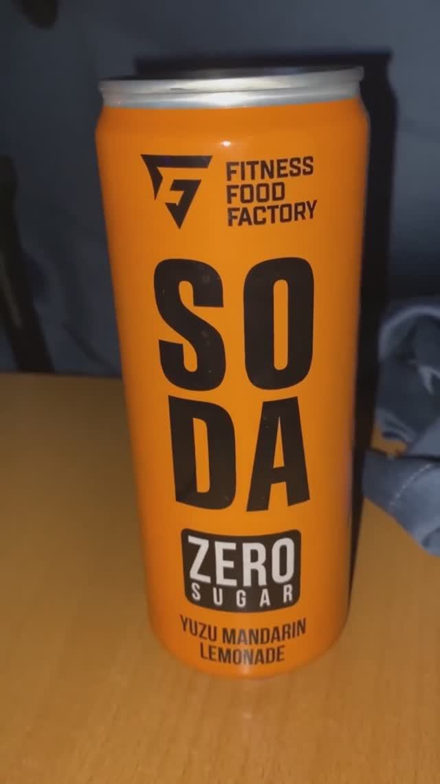 ЮДЗУ МАНДАРИН - НОВИНКА ОТ ФИТНЕСС ФУД ФЭКТОРИ!SODA FITNESS FOOD FACTORY YUZU MANDARIN LEMONADE СОДА