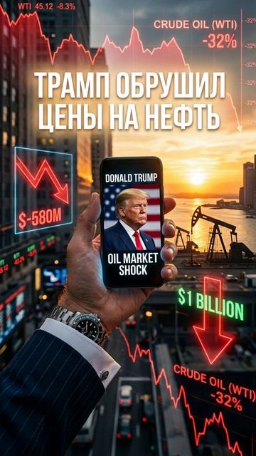 Секретные ставки на нефть. Кто знал о планах Трампа заранее?