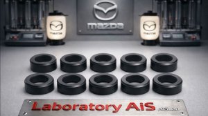 Прокладки инжекторов, 10шт, (Type-1) AiS-G006mf, MAZDA 8574-13-257,.mp4