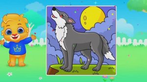 Детский развивающий мультфильм, видео, головоломка.