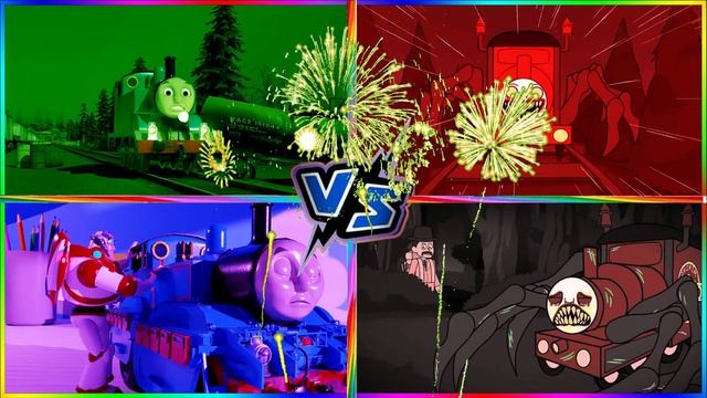 МУЛЬТИК ПРО ПАРОВОЗИКИ Томас Мутант против Доброго Паровозика 🚂 БИТВА МОНСТРОВ 💥