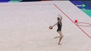 Выступление Акмарал Ерекешевой с мячом на кубке мира 2026