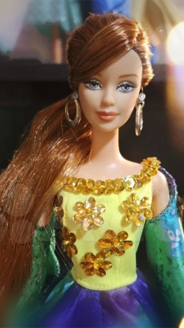 ЛЮБИМЫЕ ЦВЕТЫ цыганский костюм для Барби от Тани Морозовой