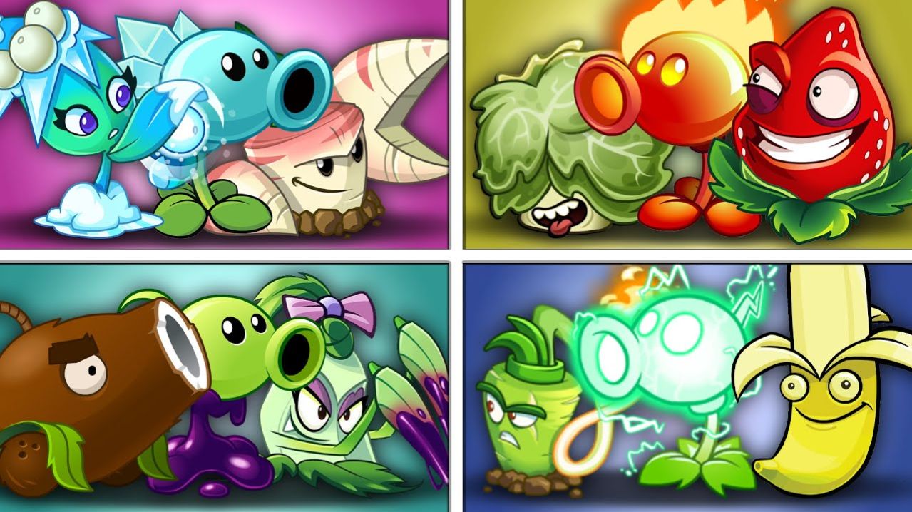 Растения против Зомби ПвЗ Fusion Plants Vs. Zombies Hybrid Grafted Mod PvZ мод Битва прохождение