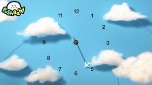 My first clock Airplane  PushBaby Official