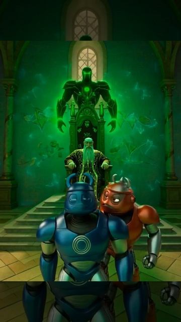 Роботы отправились к Кащею чтобы спасти царевну  часть 1