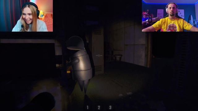 Ксюша и Саня в R.E.P.O.🤭