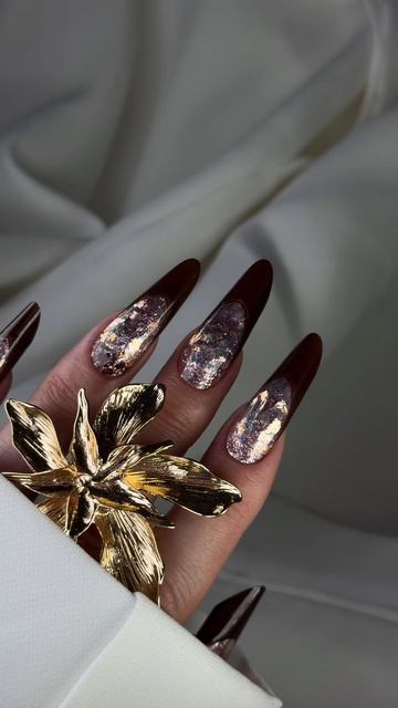 Выкладной френч 🤎🤎🤎