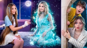 [ Новая серия Тим Тин ] Мы Подружились с Моей Сестрой Призраком! Моя Ушедшая Сестра Защищает Меня