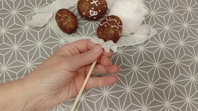 МК Пасхальный декор 🥚🐇