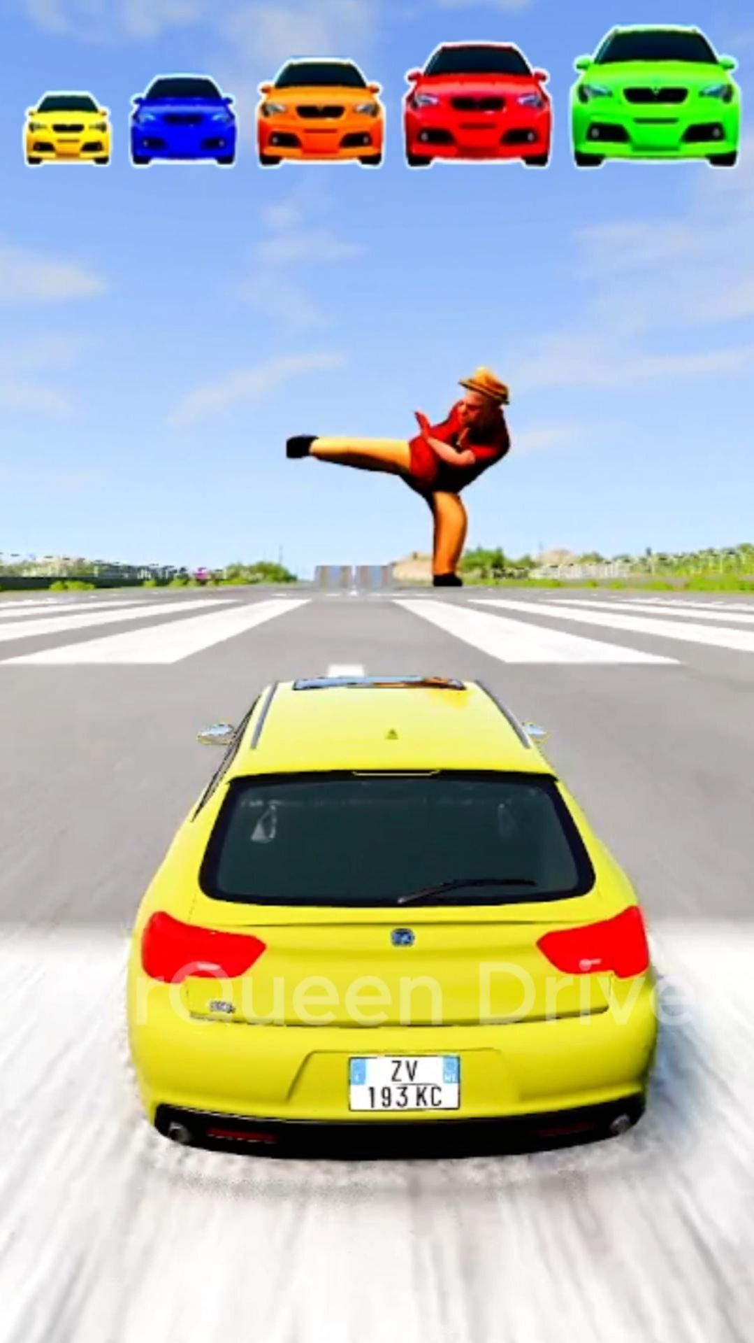 БОЛЬШАЯ И МАЛЕНЬКАЯ МАШИНКА ПРОТИВ КАРАТИСТА