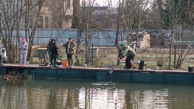 Поимка форели до запуска