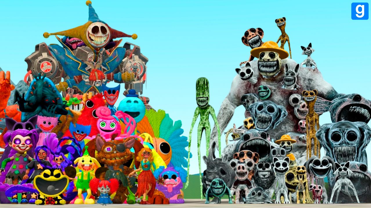 ВСЕ НОВЫЕ МОНСТРЫ ИЗ 5-Й ГЛАВЫ POPPY PLAYTIME В Garry's Mod!