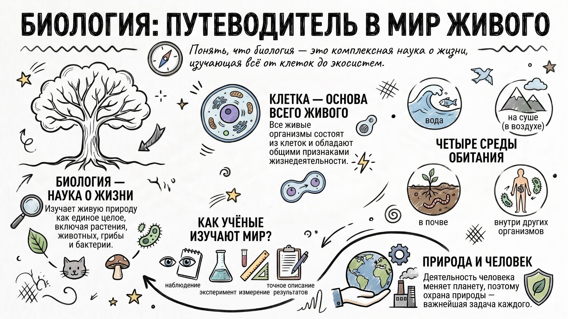 ГДЗ по биологии 5 класс учебник Пасечник Суматохин