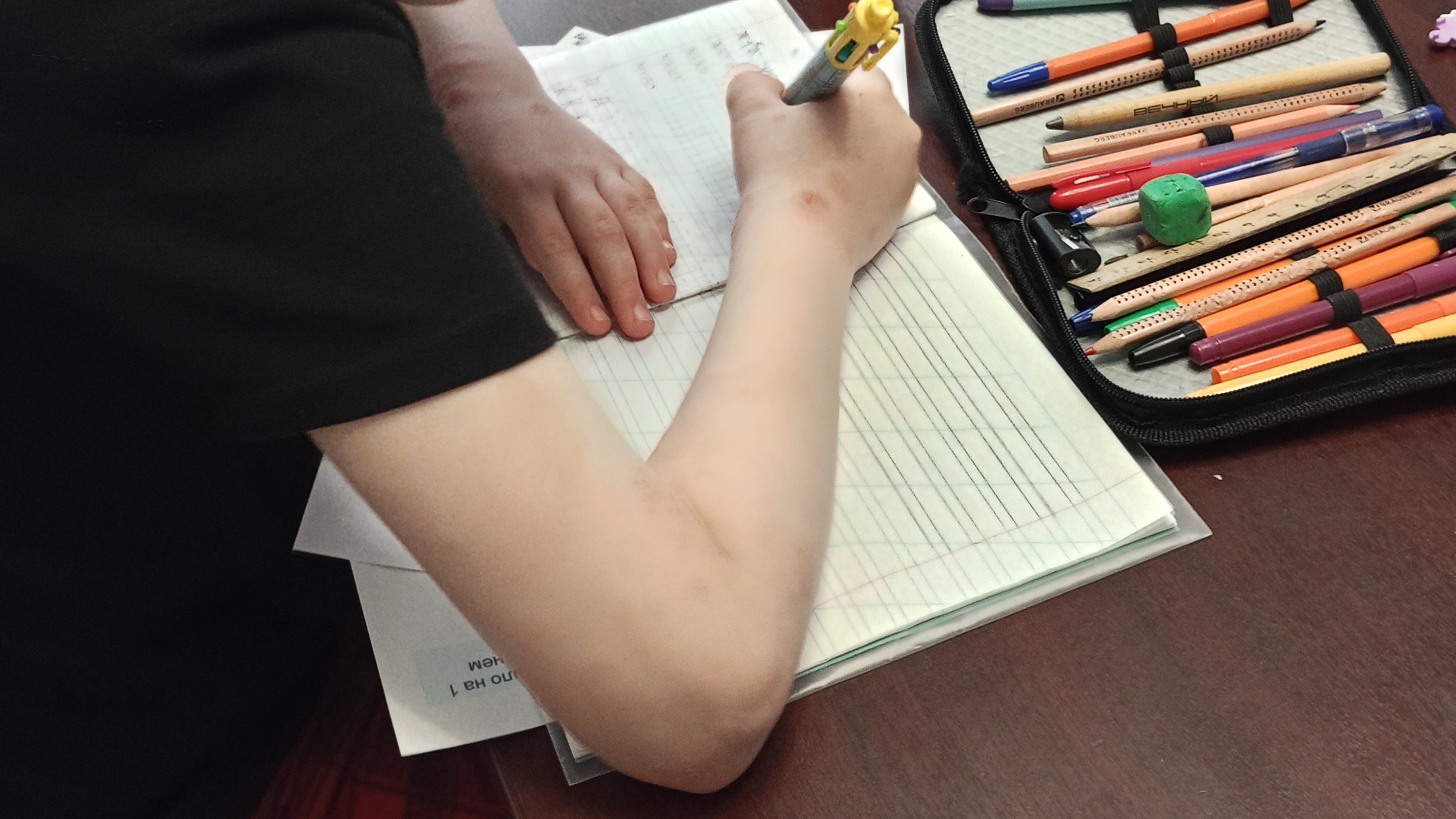 Тимофей делает уроки 📚