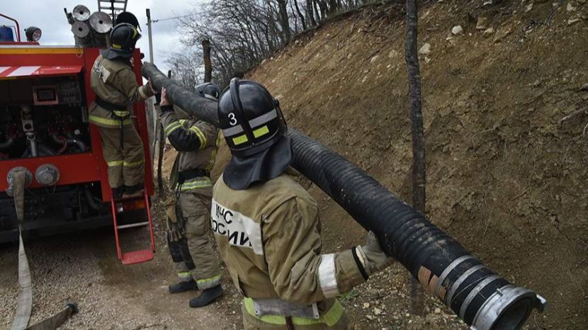 В Туапсе ликвидировали открытое горение на морском терминале