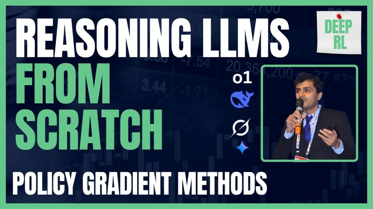 14) Lecture 13 - Policy Gradient Methods Reinforcement Learning Phase Reasoning LLMs From Scratch