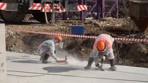 Пока москвичи спят, инженеры создают будущее: ночная стройка НЦ «Россия»