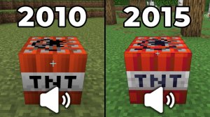 Как менялся Minecraft спустя годы! (2010-2025)