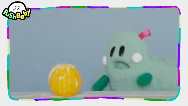 Everyday Life Of NEW Eat Fruits Puppet PushBaby Official