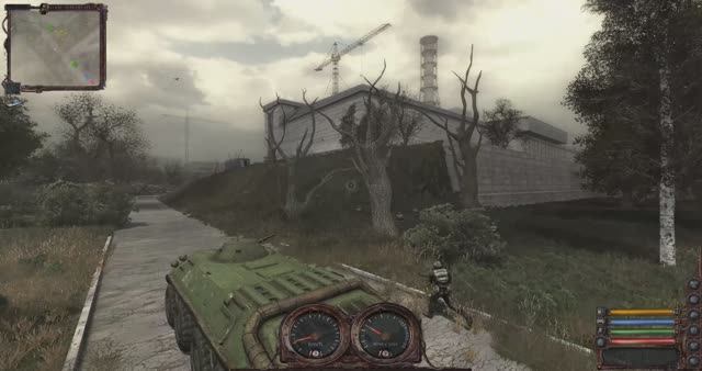 86 S.T.A.L.K.E.R. Lost Alpha DC 1.4007 - ЧАЭС - оказать поддержку разведчику - найти вход в саркофаг