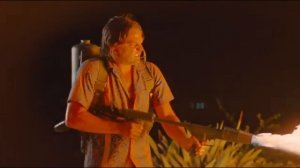 дикаприо с огнеметом