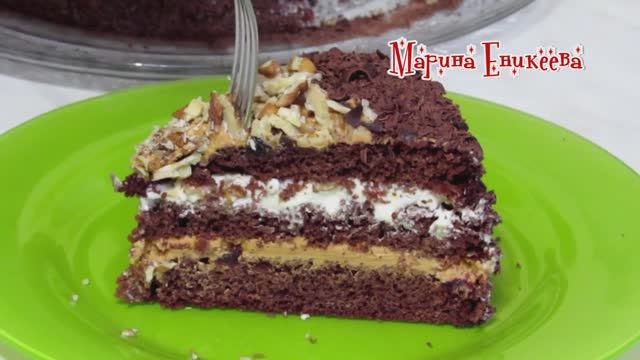 Торт ВЕЛИКОЛЕПНЫЙ ВЕК! МЕДОВЫЙ ШОКОЛАДНЫЙ Торт на ПРАЗДНИК!