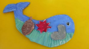 Тестопластика "Рыба-кит"