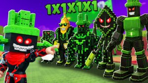 1X1X1X1 И ФЛАПИ БЕРД БРЕЙНРОТЫ В Be a Lucky Block РОБЛОКС !