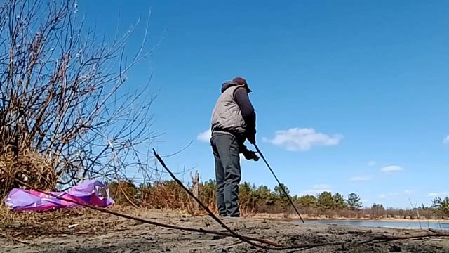 РЫБАЛКА В АПРЕЛЕ/ РЕКА ТОМЬ