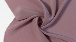 Ткань крепдешин шёлковый Италия, 552 светло-лиловый