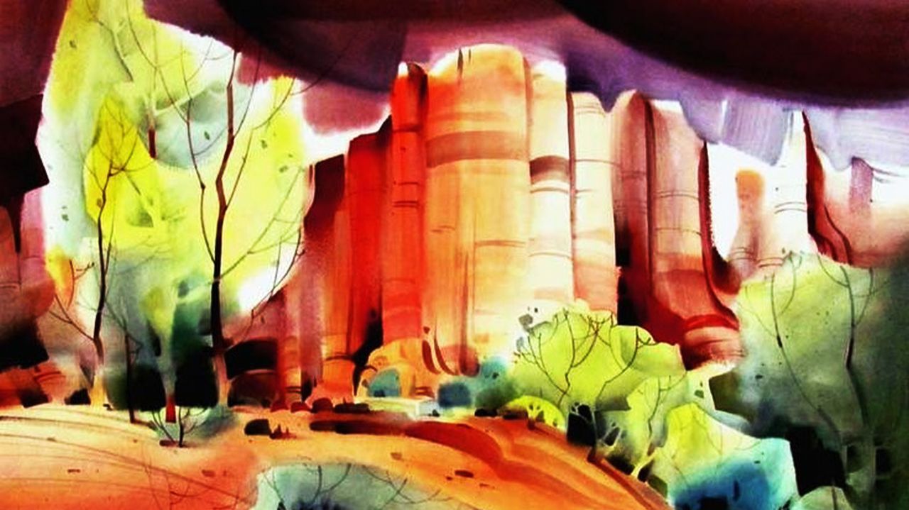 Акварели художника Эдвардса Стерлинга