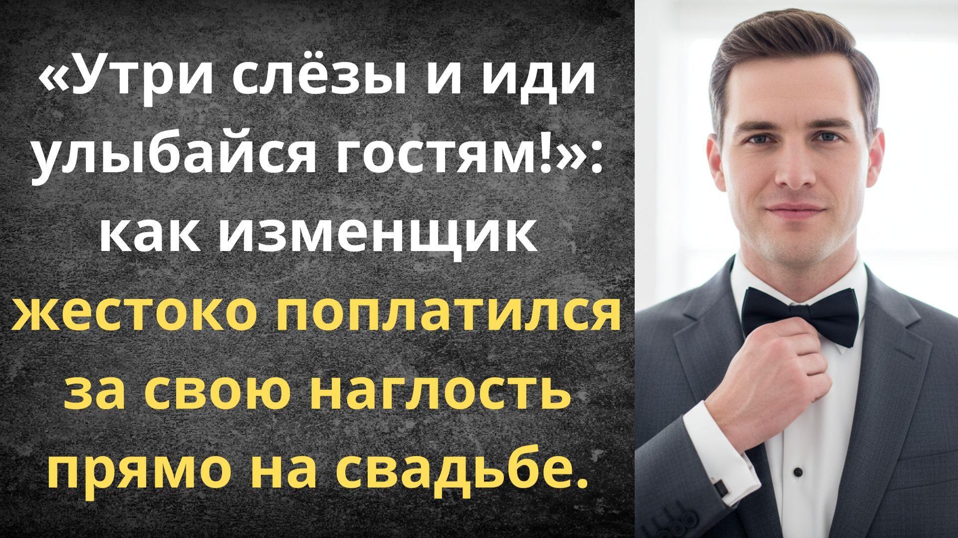 Измена на свадьбе | Истории из жизни