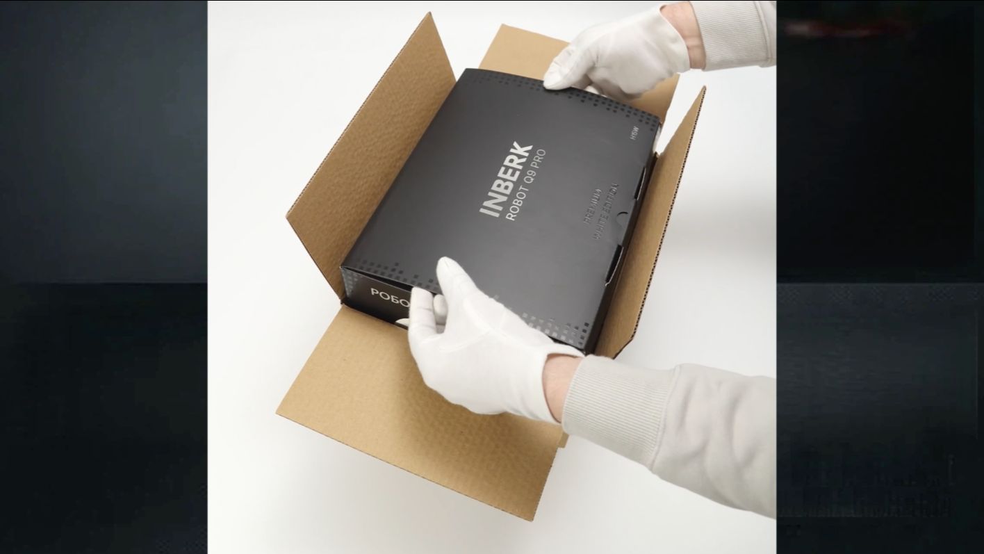 Распаковка Робота-мойщика INBERK Q9 PRO H15W