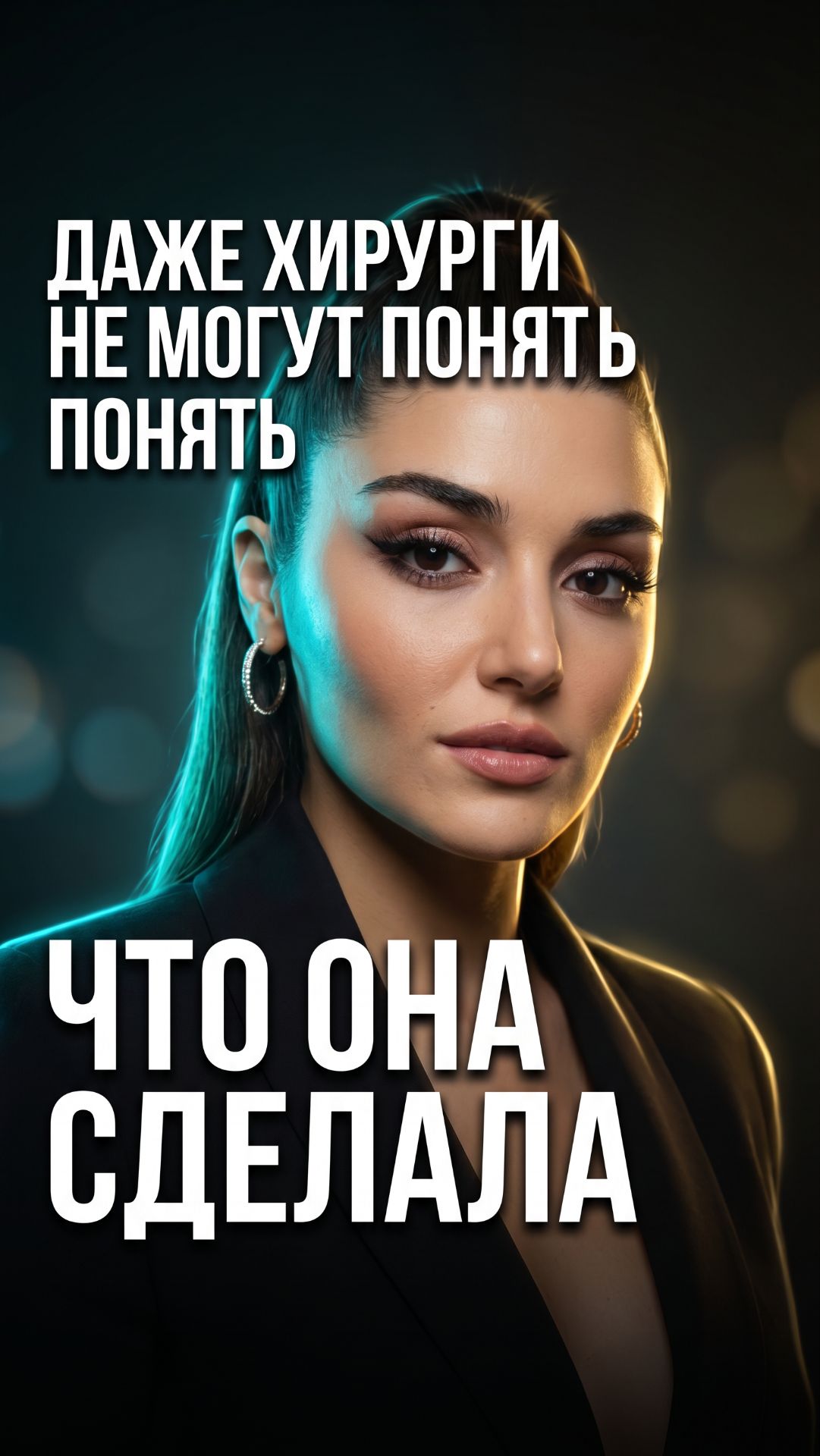 Подтяжка, ринопластика, лисьи глаза — разбираю что сделала Ханде Эрчел 👇