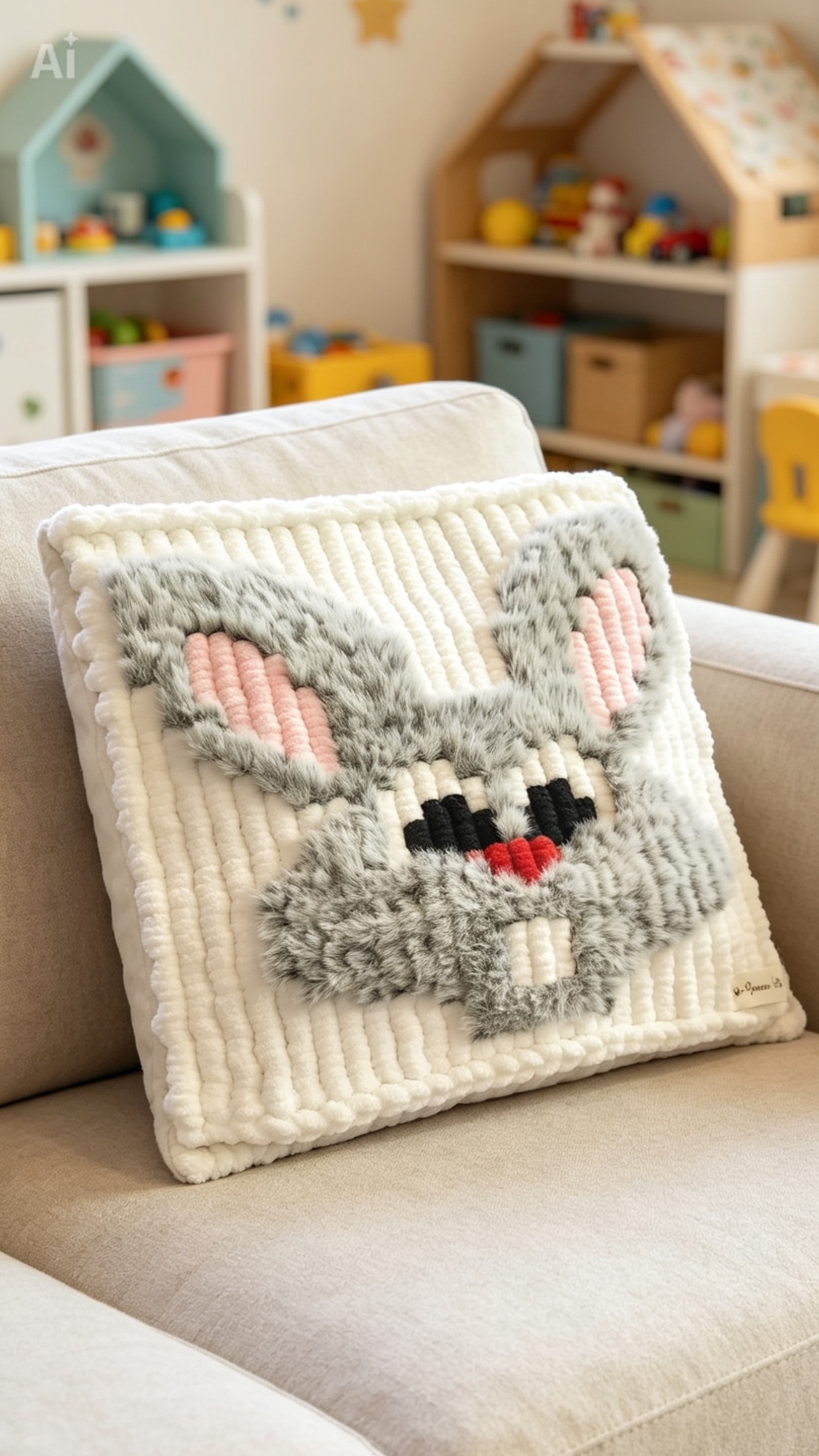 Декор для детской комнаты макраме.