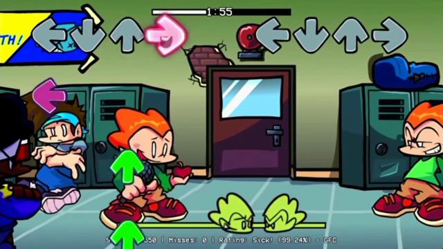 фнф Пико попал в прошлой и увидел себя