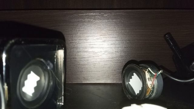 одна разобранная  колонка