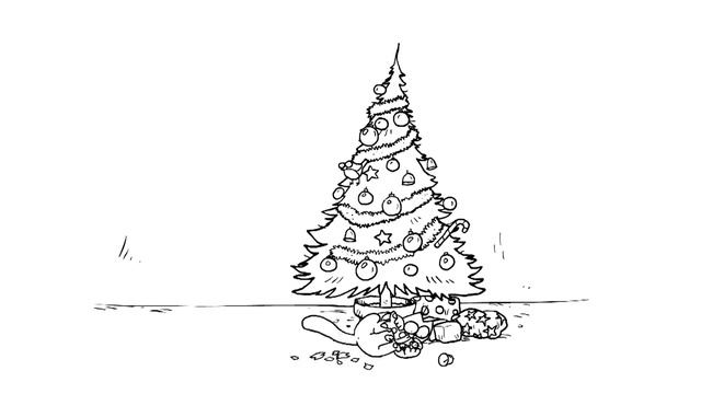 Simon's Cat Guide To Twixtmas - Caturday Film Club