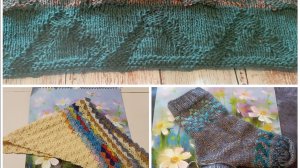 Апрель. СП "Второе дыхание". Палантин. Носки.  Плед. Всё  ещё нужно довязать