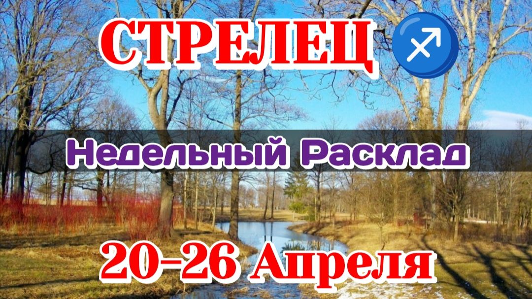 СТРЕЛЕЦ♐ Недельный расклад 20-26 АПРЕЛЯ /Таро Прогноз/Сферы жизни