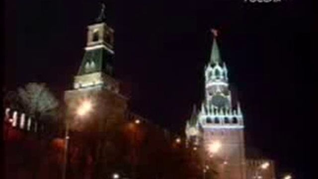 Новогодние Обращение Президента РФ Д.А Медведева на канале Россия (31.12.2009)