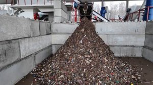 Линия выемки стеклобоя из полигонного компоста КСК 2.2