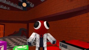 SCP РАДУЖНЫЕ ДРУЗЬЯ, 2 серия (страшная история в роблокс)